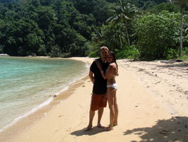 Snobenci na krásné pláži :-) | Malaysia - Tioman III. - Monkey Beach - 23.8.2010
